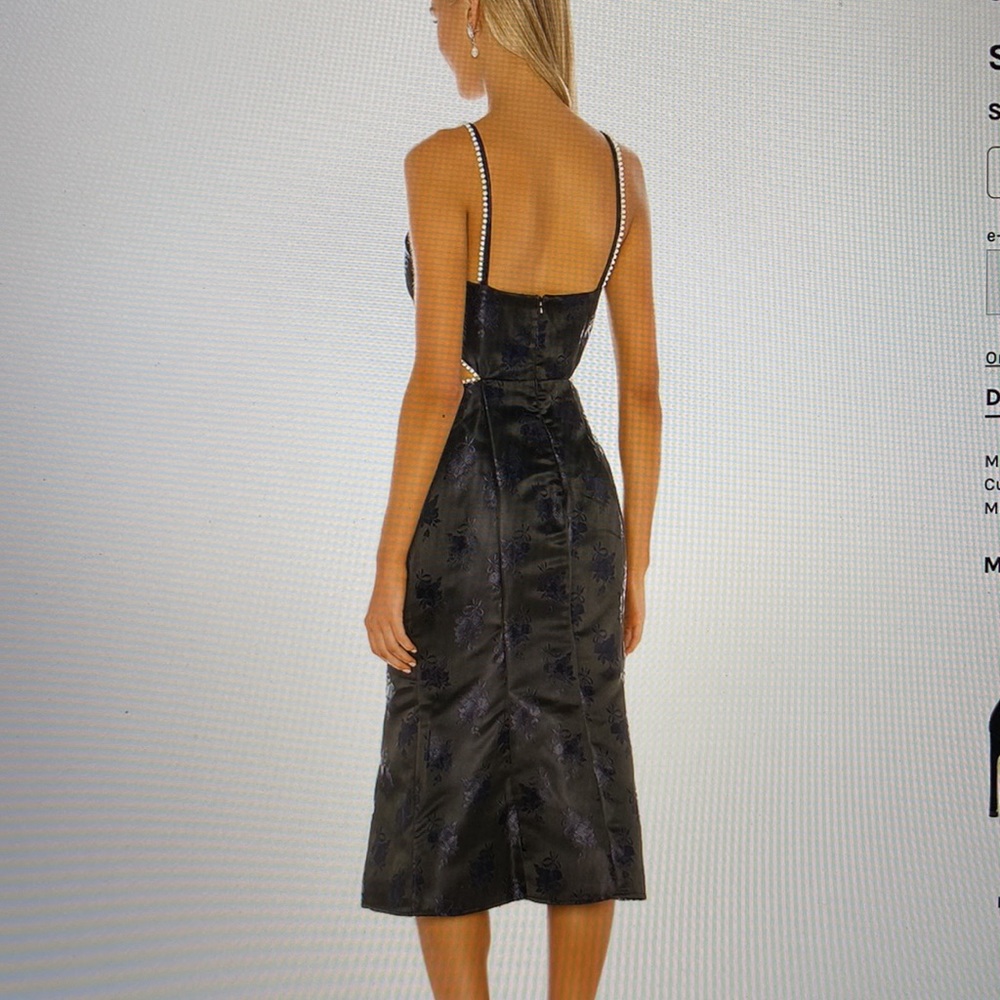 Song of Style Elena Midi Dress Sz S NWOT - Picture 7 of 16